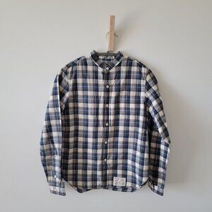 Blue Checkered Shirt XS /Youth
